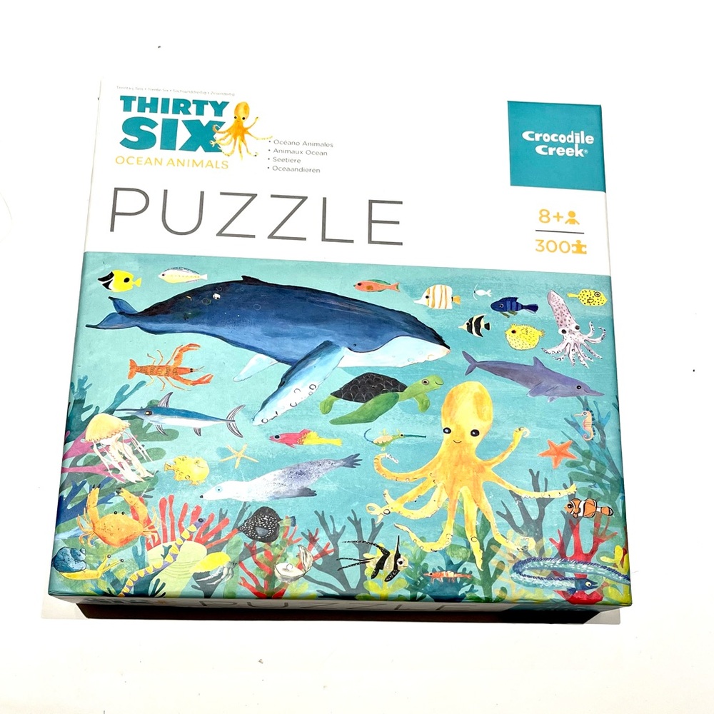 Crocodile Creek Ocean Animals Puzzle